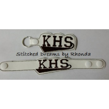 KHS Snap Bracelet-Key Fob Set ITH