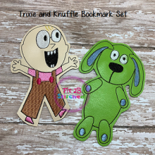 Knuffle and Dixie Bookmark Set