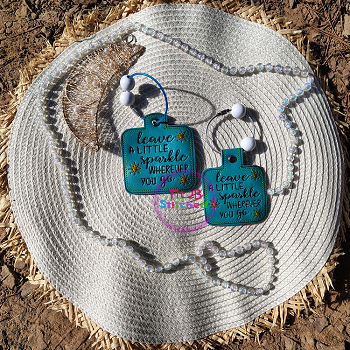 Leave a Little Sparkle SnapIt - Taglet Set ITH