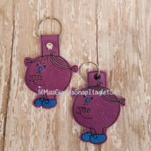 Lil Miss Stubborn ITH Snap-It-Taglet Set
