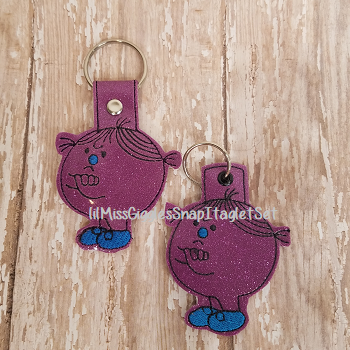 Lil Miss Stubborn ITH Snap-It-Taglet Set