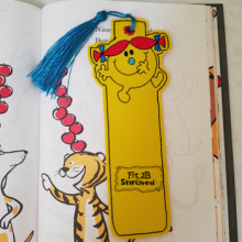 Lil Miss Trouble Bookmark ITH