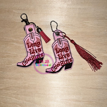 Long Live Cowgirls SnapIt - Taglet Set ITH