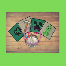 mCraft Coaster Set