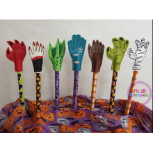 Monster Hands Pencil Pal Set ITH