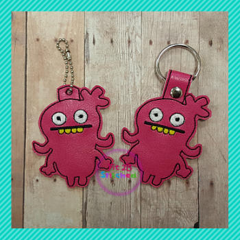 Moxy Ugly Doll ITH Snap-It and Taglet Set