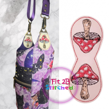 Mushroom Purse Strap Set ITH
