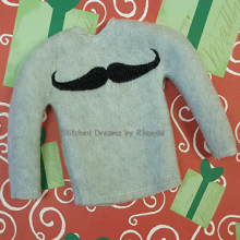 Mustache 2 Elf Shirt ITH