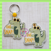 Oh Snap Gator Punimal ITH Snap-It and Taglet Set