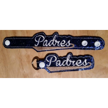 Padres Snap Bracelet-Key Fob Set ITH