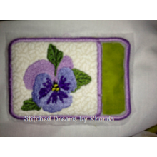 Pansy Gift Card Holder ITH