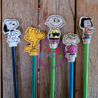 Peanuts Gang Pencil Pal Set 1 ITH