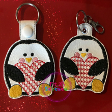 Penguin Love Valentine SnapIt-Taglet Set