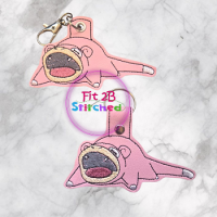 Pink Sloth Poke SnapIt - Taglet Set ITH