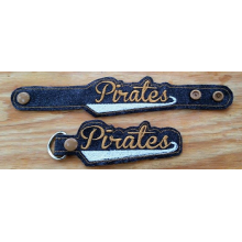 Pirates Snap Bracelet-Key Fob Set ITH
