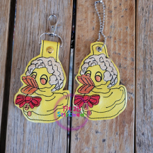 Popcorn Duck SnapIt - Taglet Set ITH