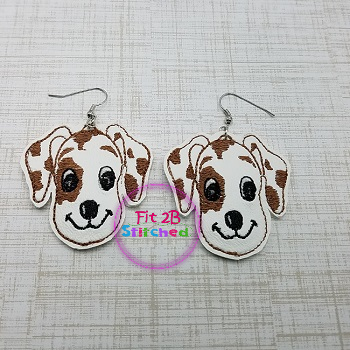 Puppy Face ITH Earring Set