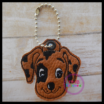 Puppy Zip It Charm ITH