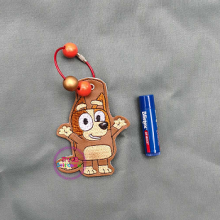 Red Heeler Back Pocket Lip Balm-Chapstick Holder ITH