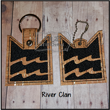 Warrior Clans River Clan SnapIt-Taglet Set ITH