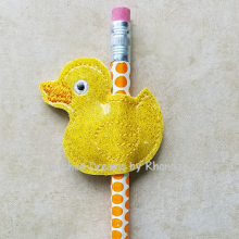 Rubber Duckie Pencil Pal