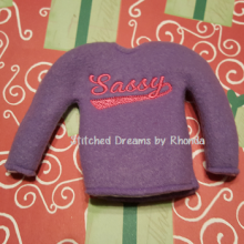 Sassy Elf Shirt ITH