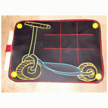 Scooter Chalkboard TicTacToe Game ITH 