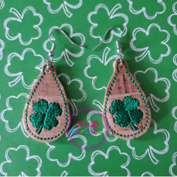 Shamrock Earring Set ITH