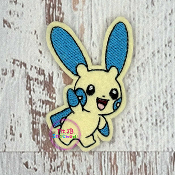 Small Rabbit Poke Anime Feltie ITH