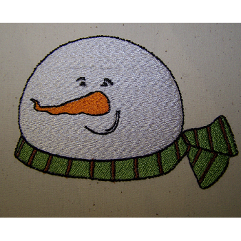 Snowman Head Single 4x4