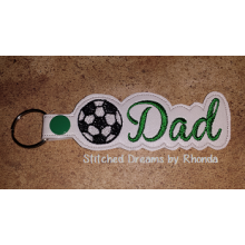 Soccer Dad Key Fob ITH