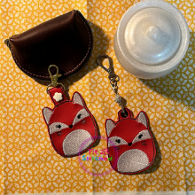 Squishie Fox SnapIt Taglet Set ITH