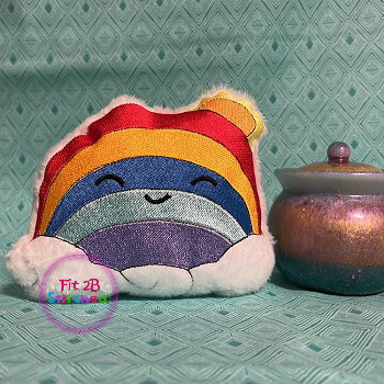 Squishie Rainbow Plush ITH Set 3 Sizes