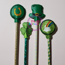St. Patrick’s Day Pencil Pal Set ITH