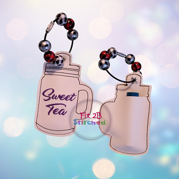Sweet Tea Mason Jar Lip Balm-Chapstick Holder ITH