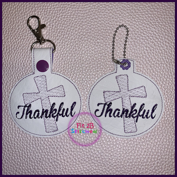 Thankful Cross ITH Snap-It and Taglet Set