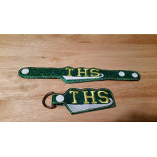 THS Snap Bracelet-Key Fob Set ITH