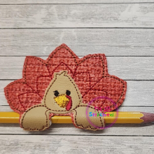 Turkey Pencil Pal Slider ITH