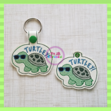 Turtley Cool Punimal ITH Snap-It and Taglet Set