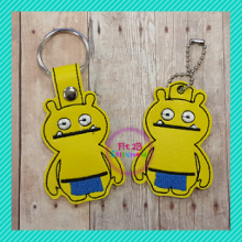 Wage Ugly Doll ITH Snap-It and Taglet Set