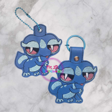 Water Gecko Poke SnapIt - Taglet Set ITH