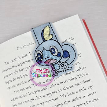 Water Lizard Poke Magnetic Bookmark ITH