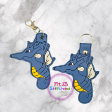 Water Dragon Poke SnapIt - Taglet Set ITH
