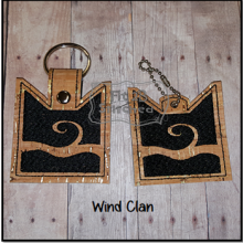 Warrior Clans Wind Clan SnapIt-Taglet Set ITH