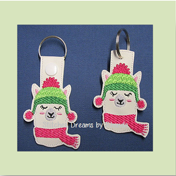 Winter Llama ITH Snap It-Taglet Set