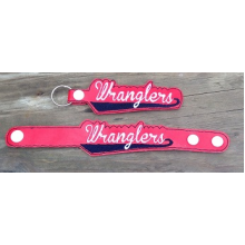 Wranglers Snap Bracelet-Key Fob Set ITH